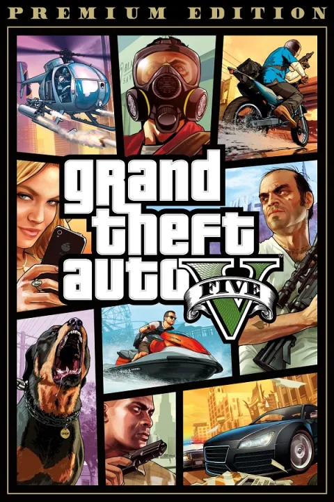 Обложка Grand Theft Auto V